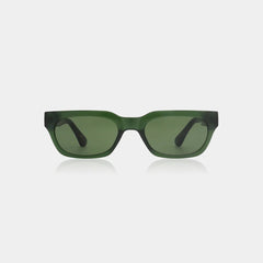 A.Kjærbede Sunglasses Bror Dark Green Transparent SUNGLASSES - ZIGZAG Footwear