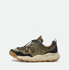 Flower Mountain Waterproof Iwano 2 Uni Suede Nylon Light Brown Taupe P1 TRAINERS - ZIGZAG Footwear