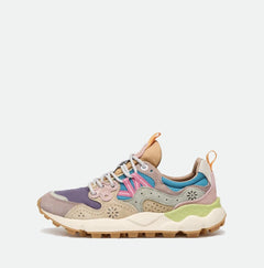 Flower Mountain Yamano 3 Suede Nylon Rose Violet F1 TRAINERS - ZIGZAG Footwear