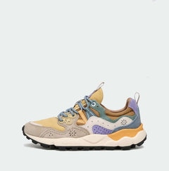 Flower Mountain Yamano 3 Uni Suede Nylon Light Chestnut Zucca J1 TRAINERS - ZIGZAG Footwear