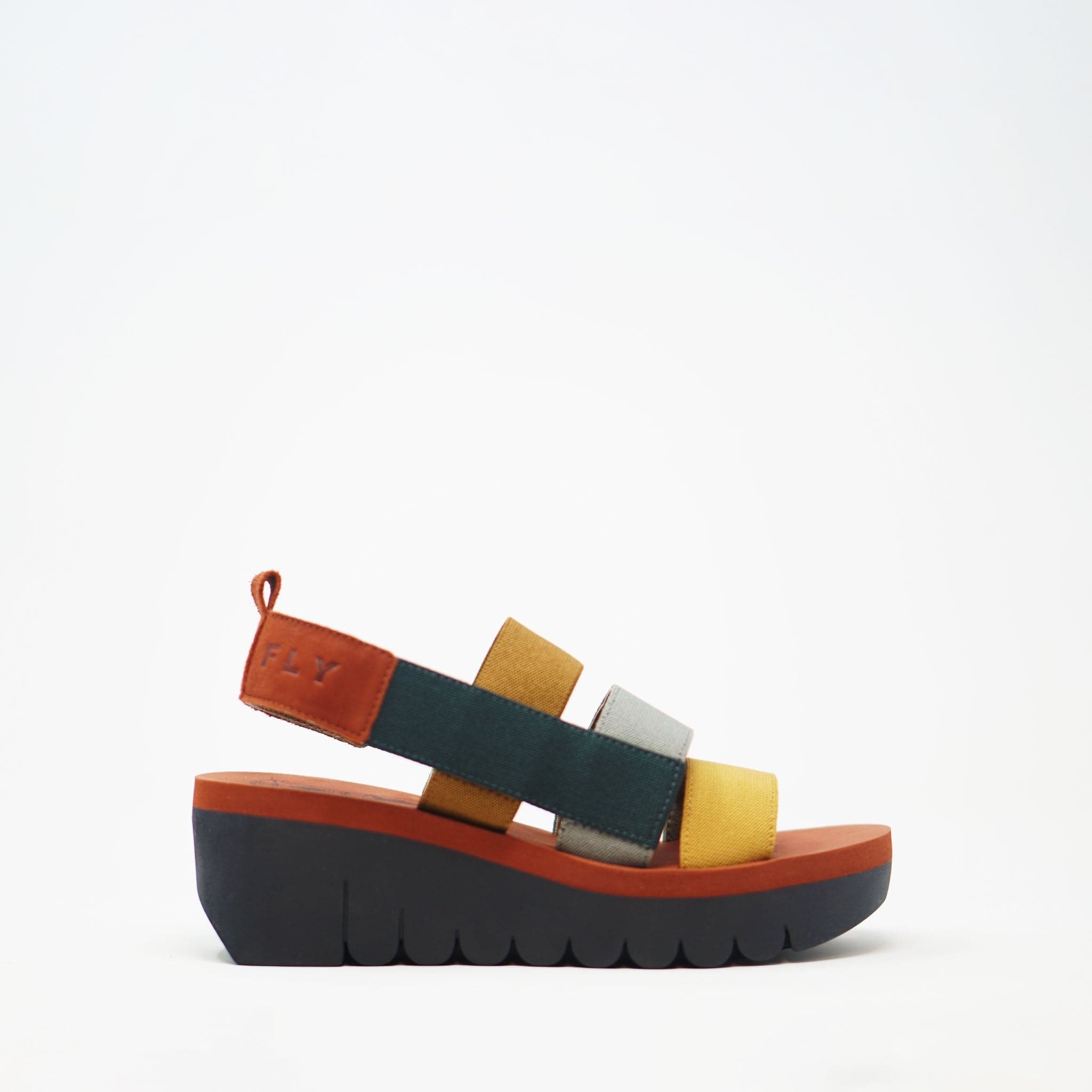 Fly london orange sandals discount