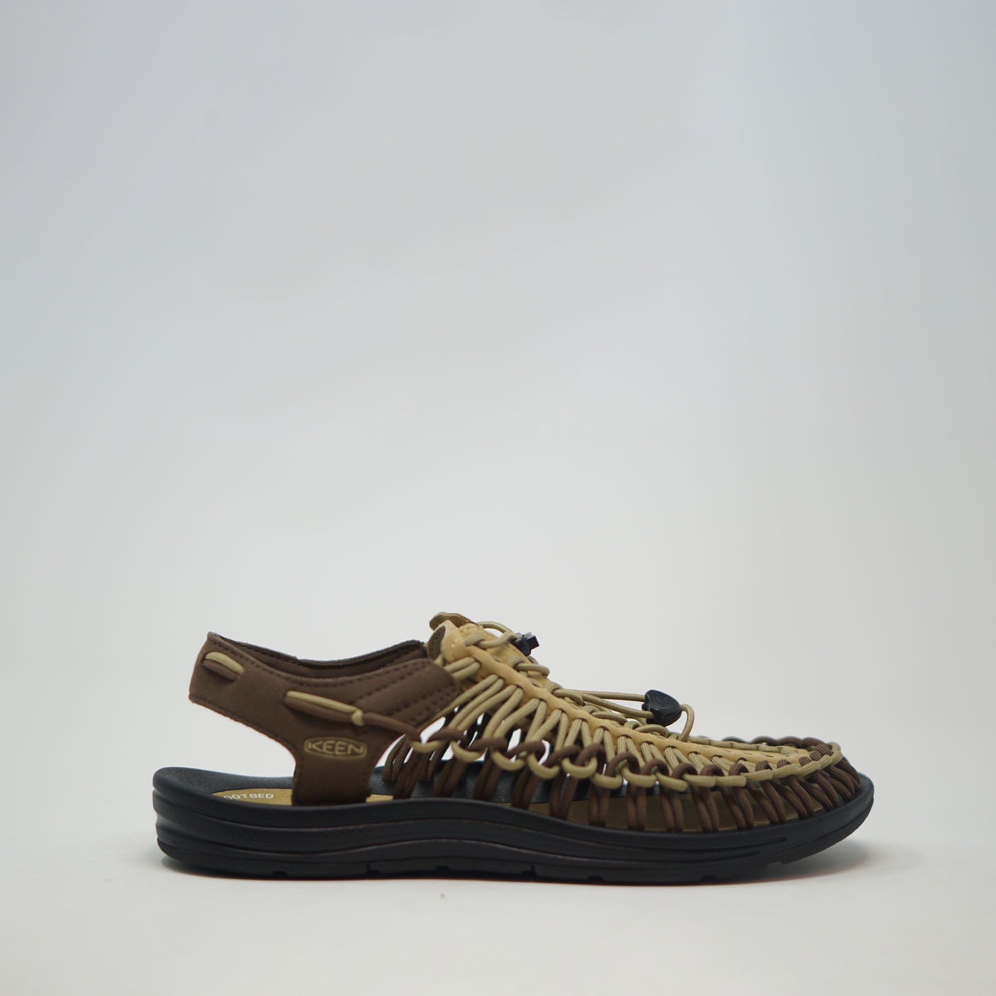 Keen Men's UNEEK Khaki / Dark Earth SHOES  - ZIGZAG Footwear