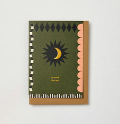 Kinshipped Greetings Card Around The Sun GREETINGS CARDS - ZIGZAG Footwear
