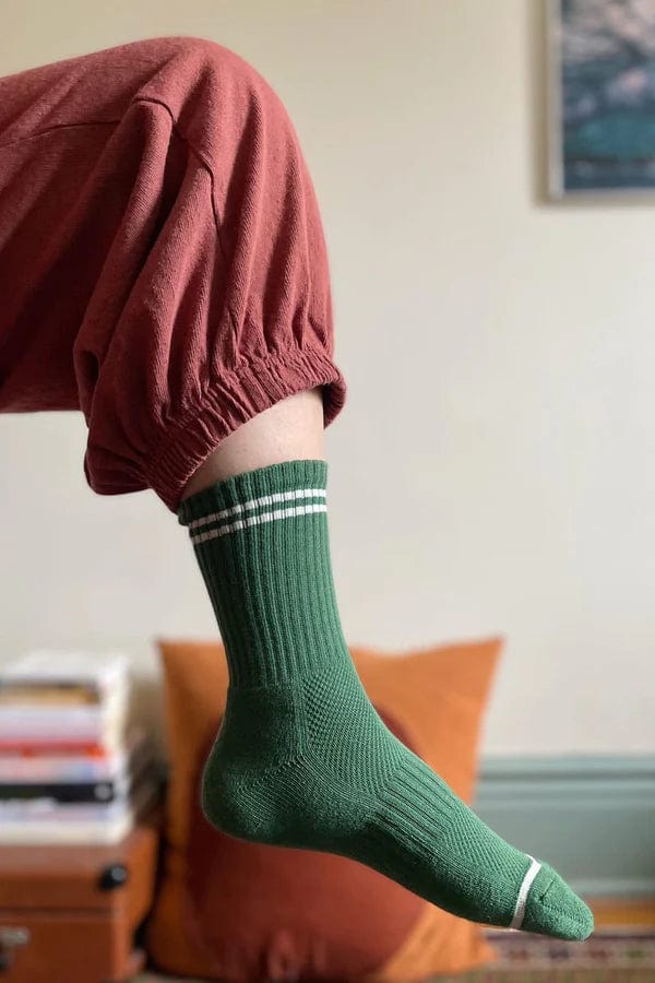 Le Bon Shoppe Boyfriend Socks Moss Socks  - ZIGZAG Footwear