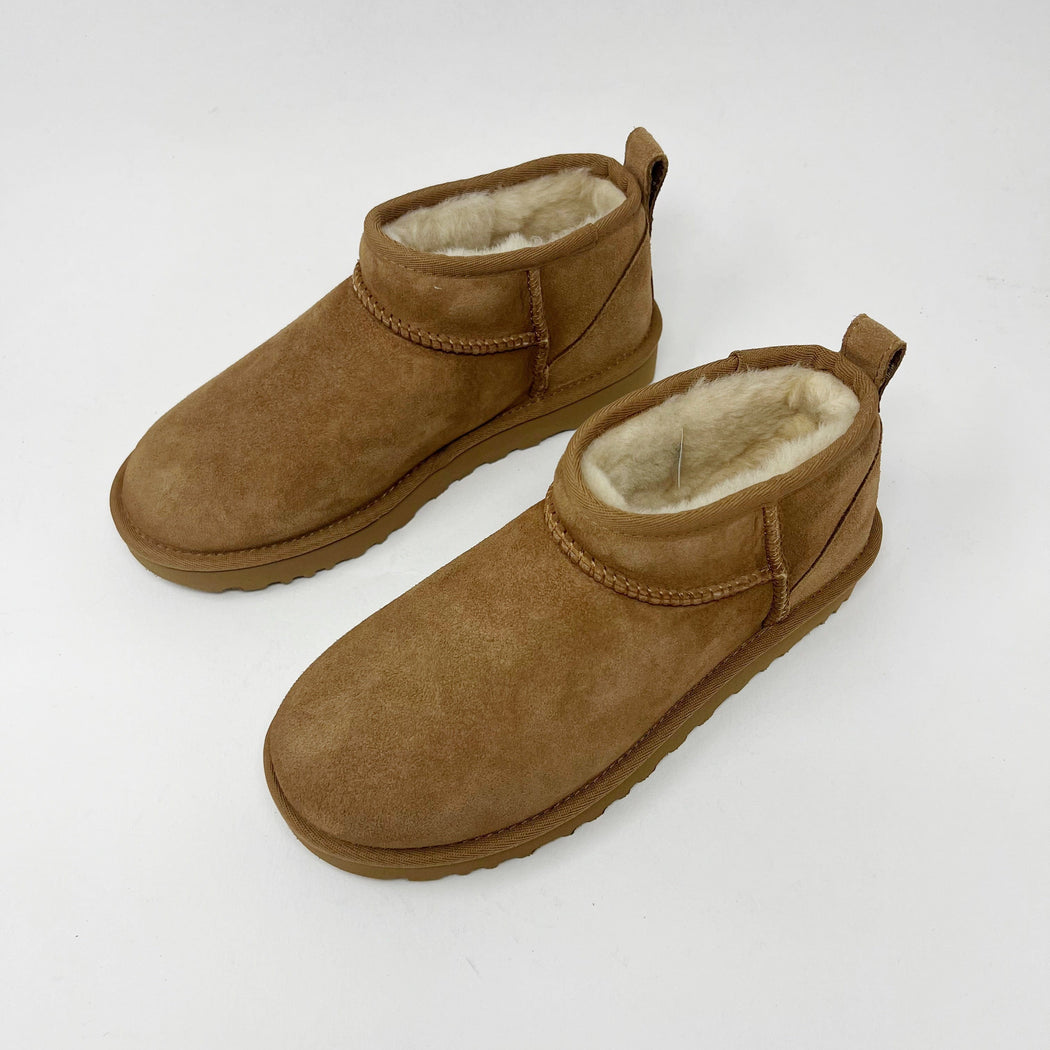Ugg Classic Ultra Mini Chestnut BOOTS - ZIGZAG Footwear