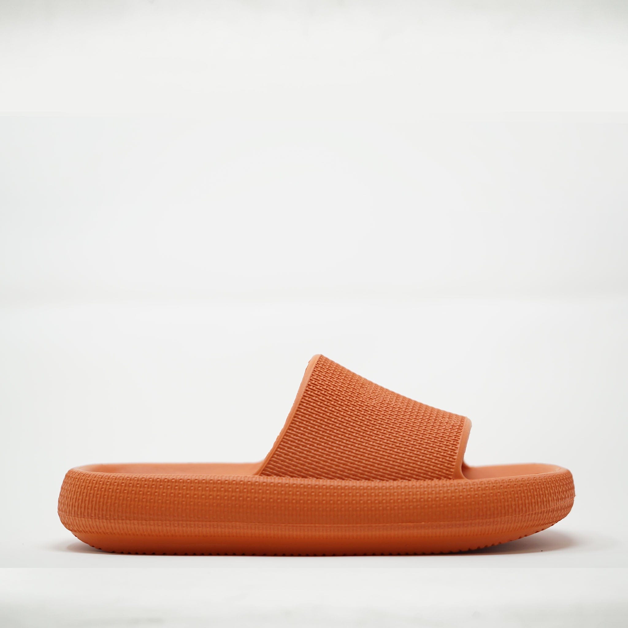 Urban Brand Pu Ladies Slides Orange SANDALS  - ZIGZAG Footwear