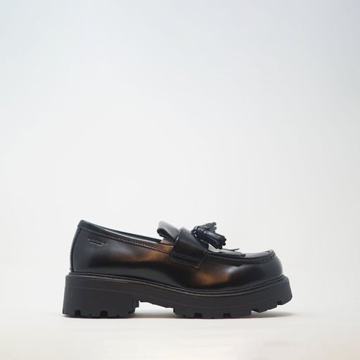 Vagabond Cosmo 2.0 Loafer Tassel Black SHOES - ZIGZAG Footwear