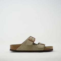 Birkenstock Arizona Taupe Suede Women - ZIGZAG Footwear