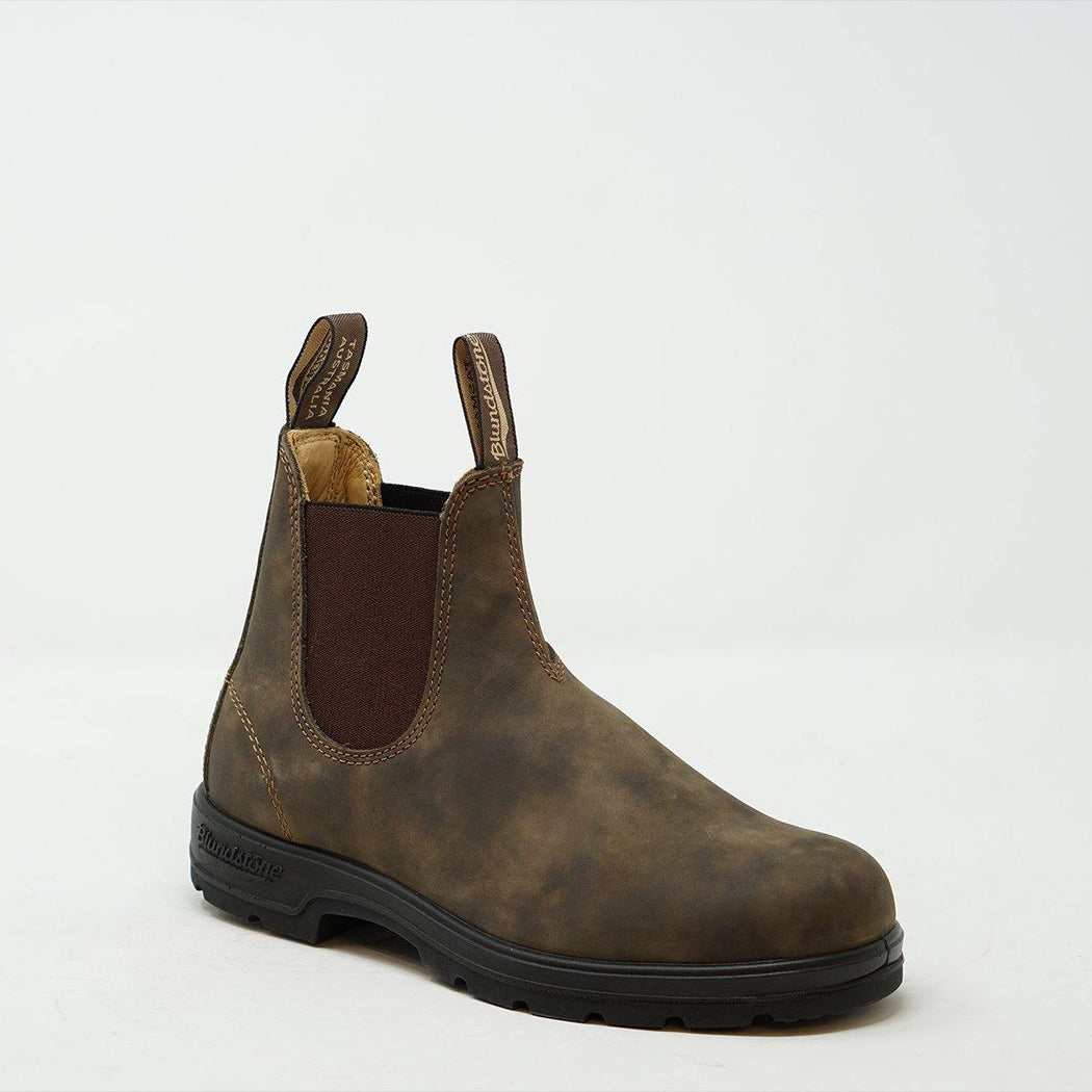 Blundstone 585 Chelse Boot - Rustic Brown BOOTS - ZIGZAG Footwear