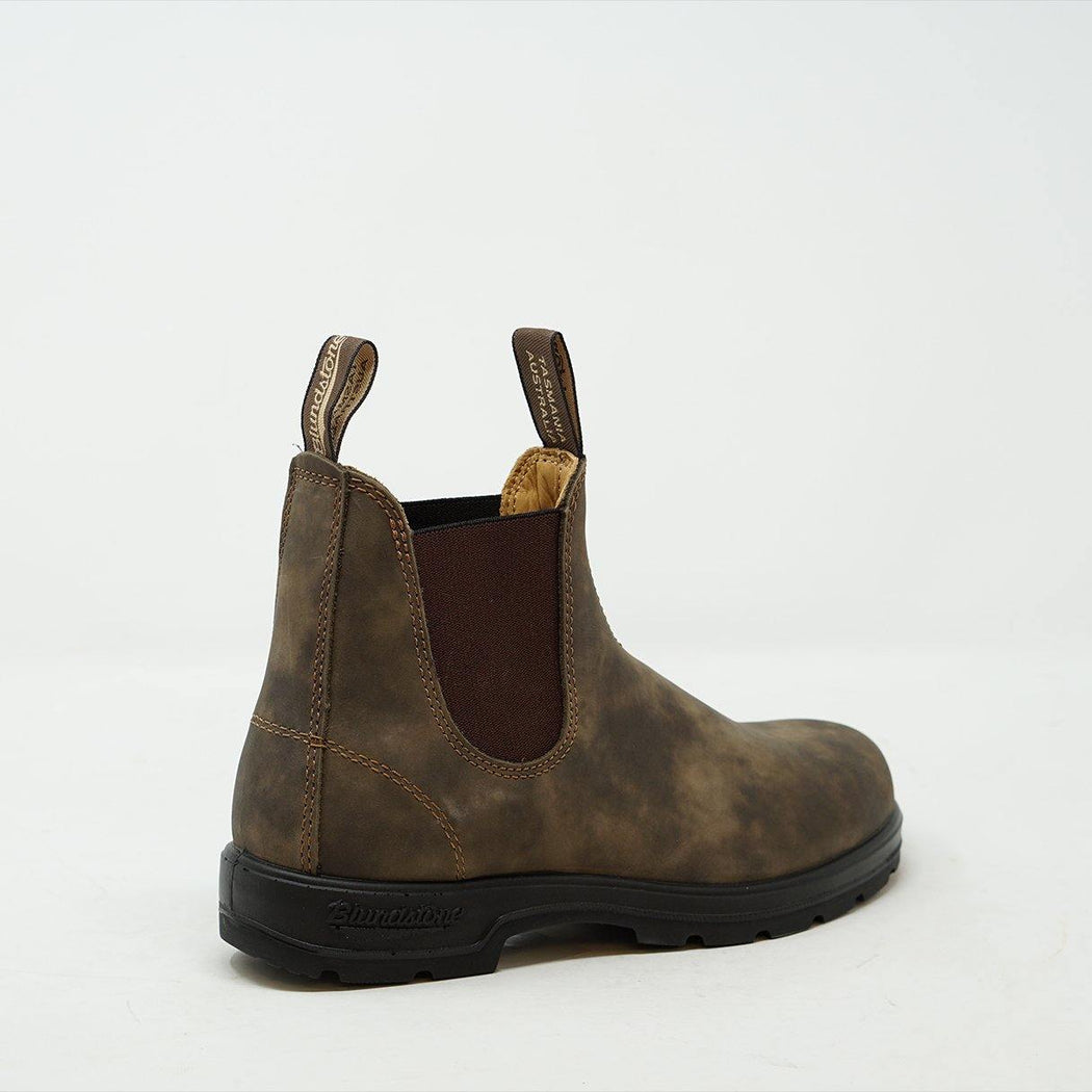 Blundstone 585 Chelse Boot - Rustic Brown BOOTS - ZIGZAG Footwear