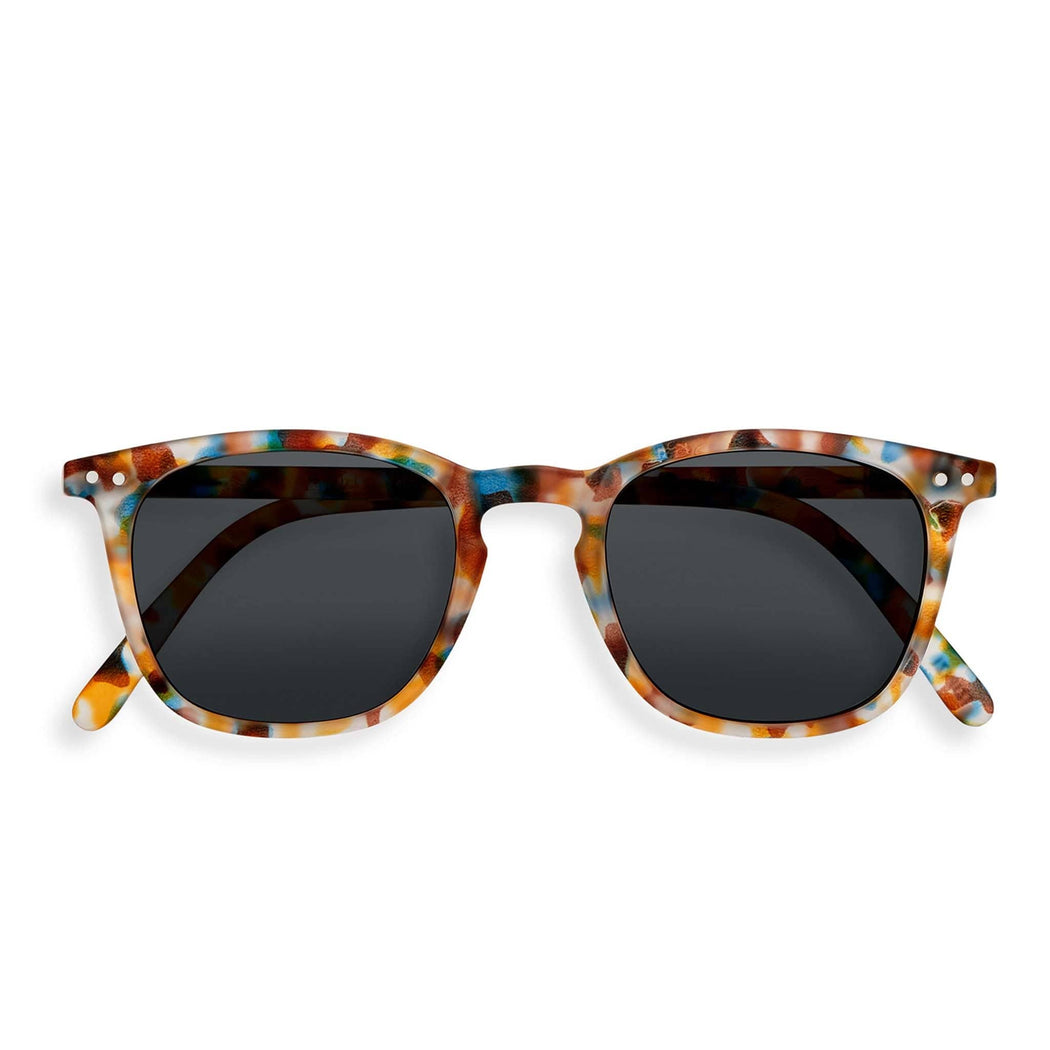 Izipizi #E Sunglasses Blue Tortoise SUNGLASSES - ZIGZAG Footwear