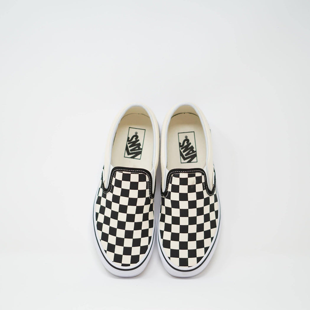 Vans Slip-On Checkerboard - Black/White - ZIGZAG Footwear