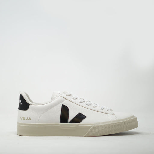 Veja Campo Mens White Black TRAINERS - ZIGZAG Footwear