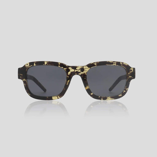 A. KJÆRBEDE Halo Black Yellow Tortoise SUNGLASSES  - ZIGZAG Footwear
