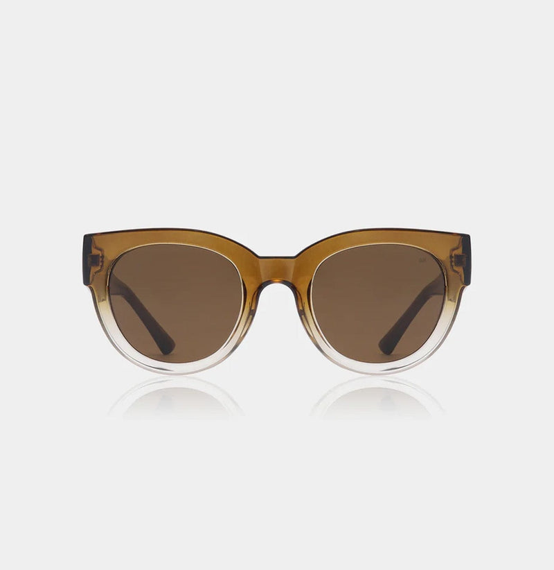 A.Kjærbede Sunglasses Lilly Smoke Champagne SUNGLASSES  - ZIGZAG Footwear