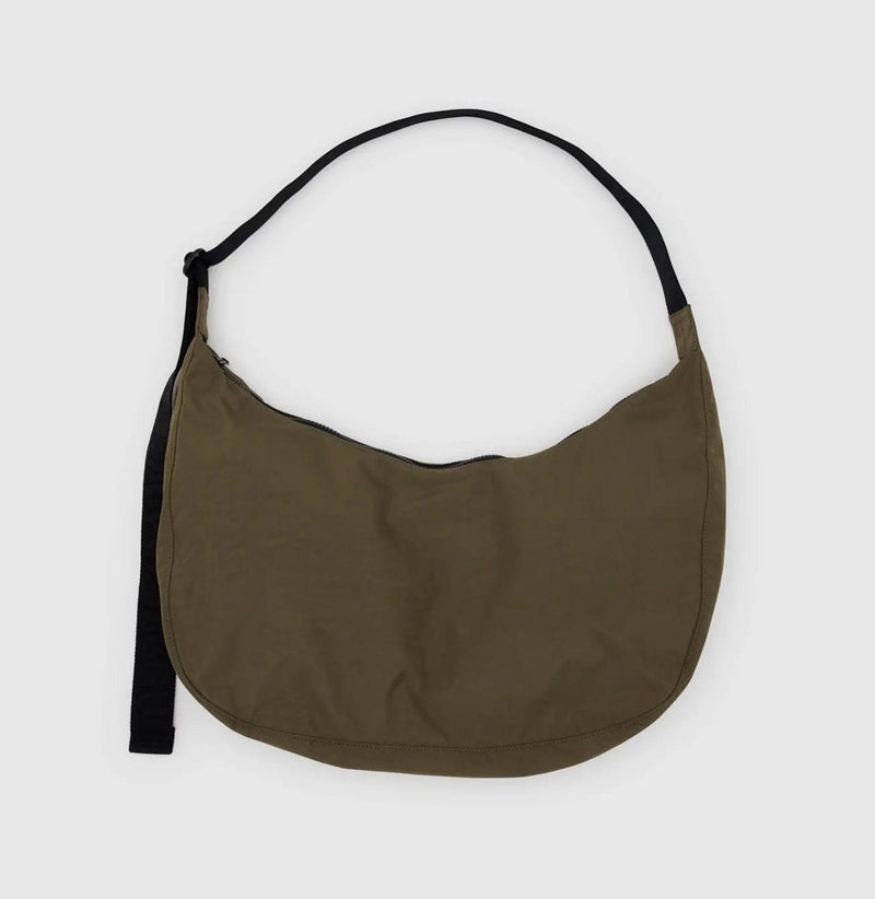 Baggu Large Nylon Crescent Bag Seaweed BAGS  - ZIGZAG Footwear