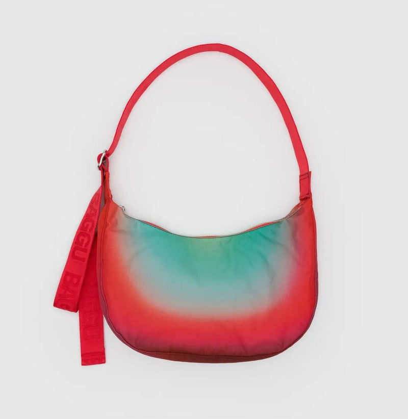 Baggu Medium Nylon Crescent Bag Rain BAGS  - ZIGZAG Footwear