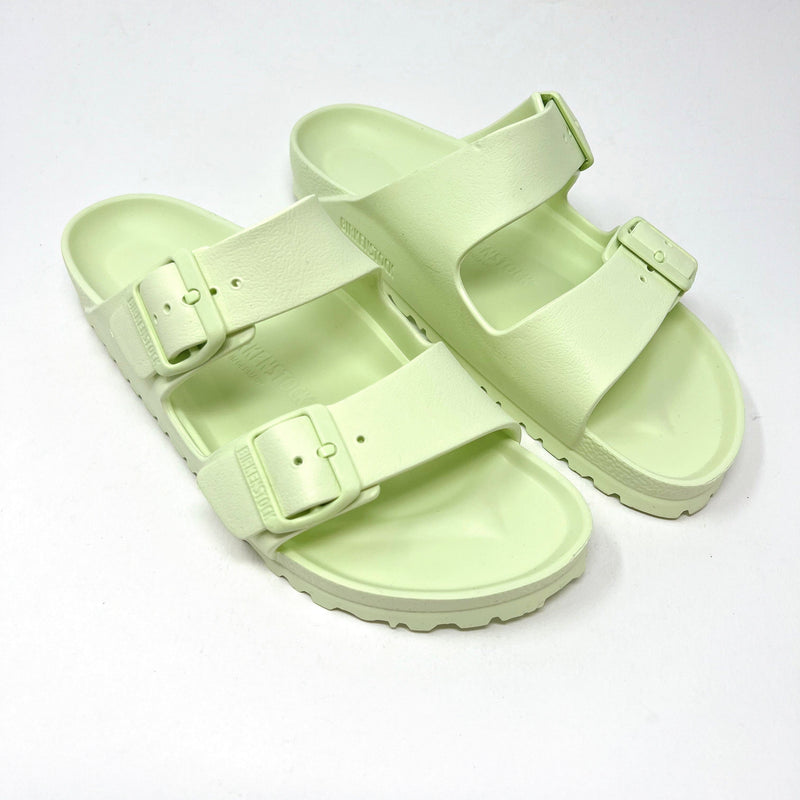 Birkenstock Arizona Eva Narrow Footbed Faded Lime SANDALS  - ZIGZAG Footwear