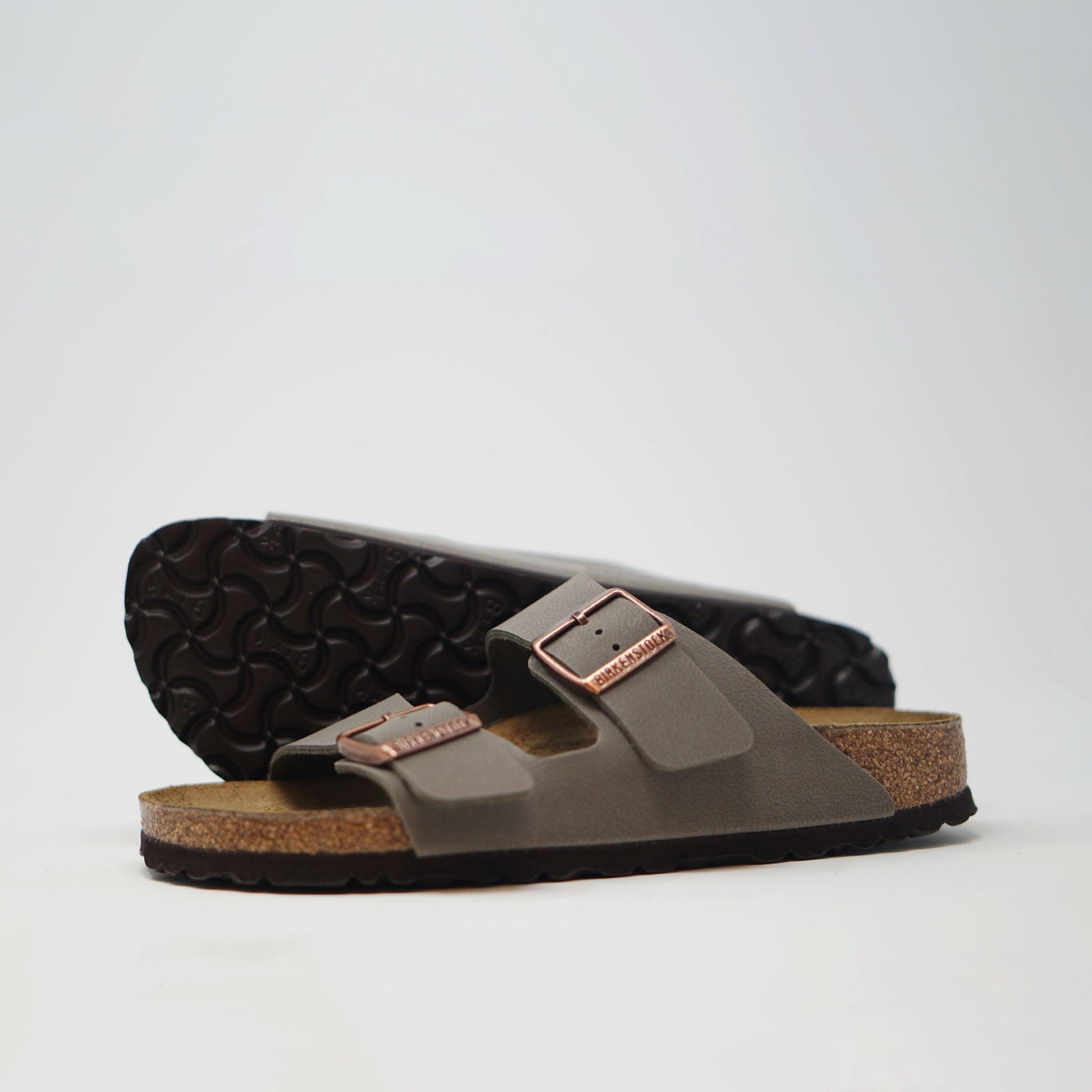 Birkenstock Arizona Narrow Footbed - Stone SANDALS  - ZIGZAG Footwear