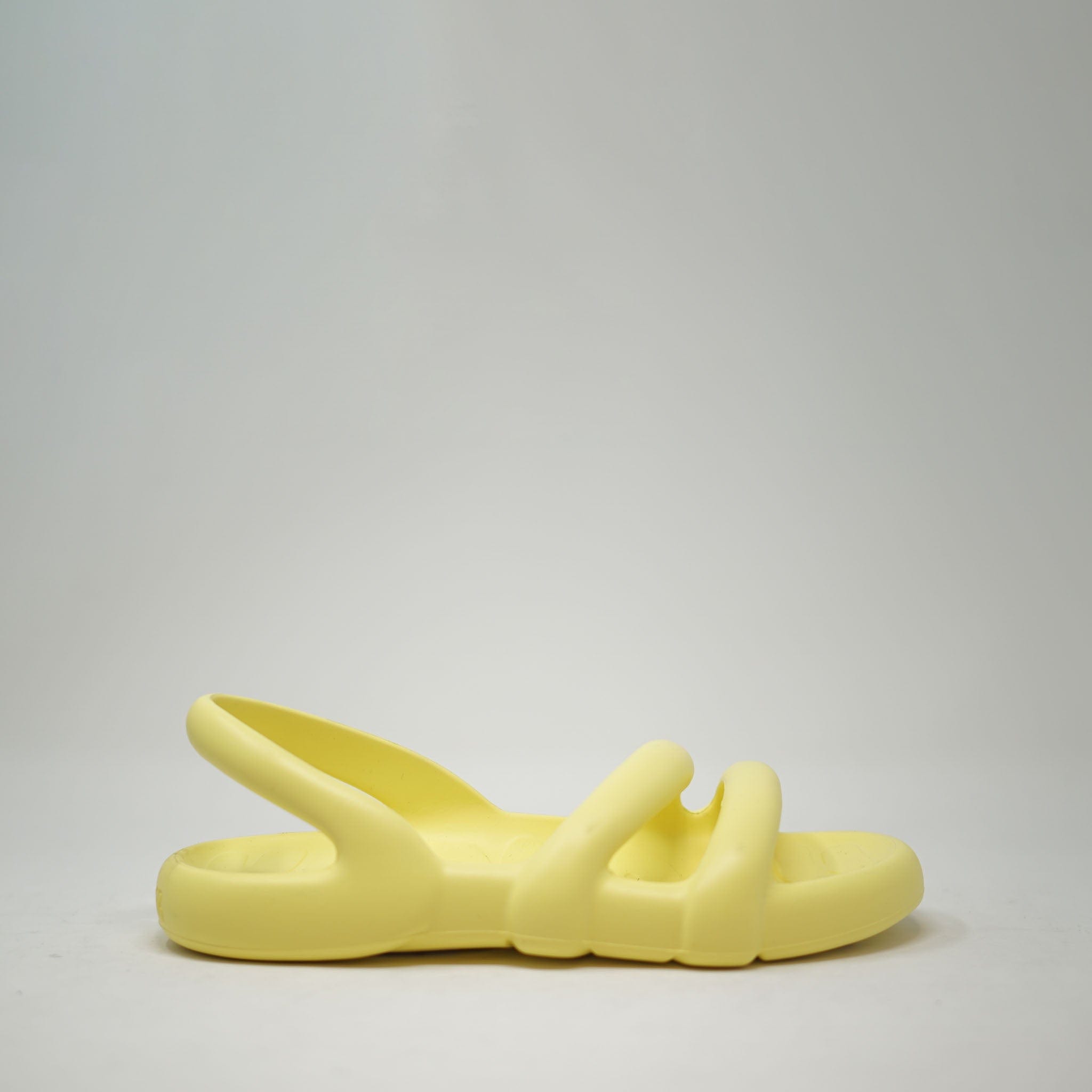 Camper Kobarah Flat Yellow Synthetic Sandal SANDALS  - ZIGZAG Footwear