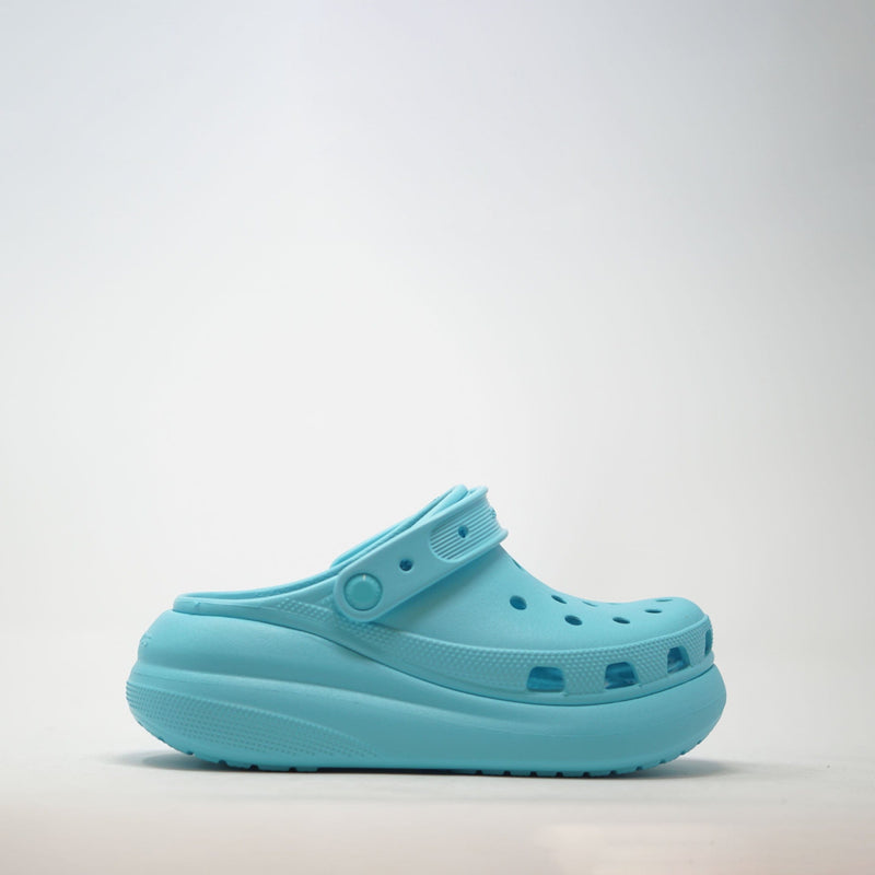 Crocs Classic Crush Platform Clogs Neptune SANDALS  - ZIGZAG Footwear