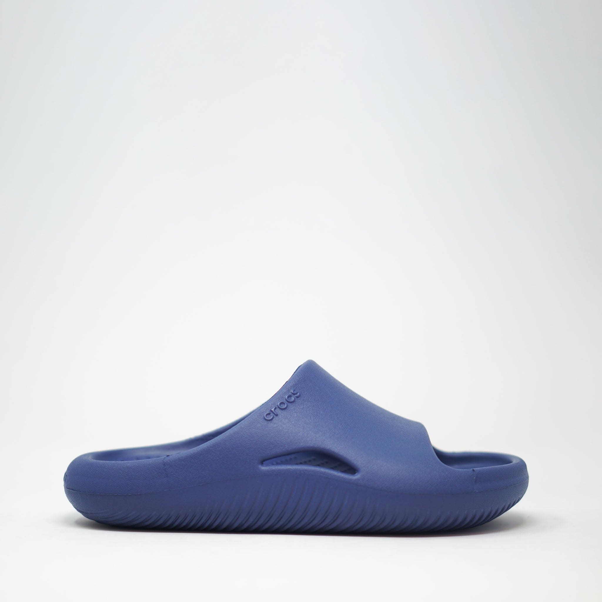 Crocs Mellow Recovery Slide Bijou Blue SANDALS  - ZIGZAG Footwear