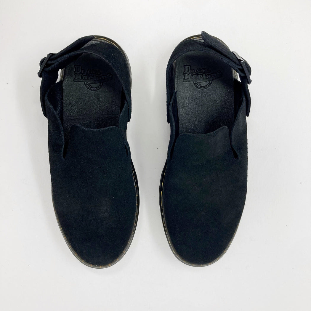 Dr Martens Carlson  Mules - Black SANDALS  - ZIGZAG Footwear