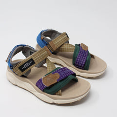 Flower-Mountain-Nazca-2-Sandal-W-Suede-/-Nylon-/-Ripstop-Violet-Light-Brown-OO SANDALS  - ZIGZAG Footwear
