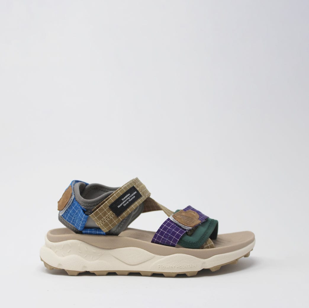Flower Mountain Nazca 2 Sandal W Suede/Nylon/Ripstop Violet Light Brown OO SANDALS  - ZIGZAG Footwear