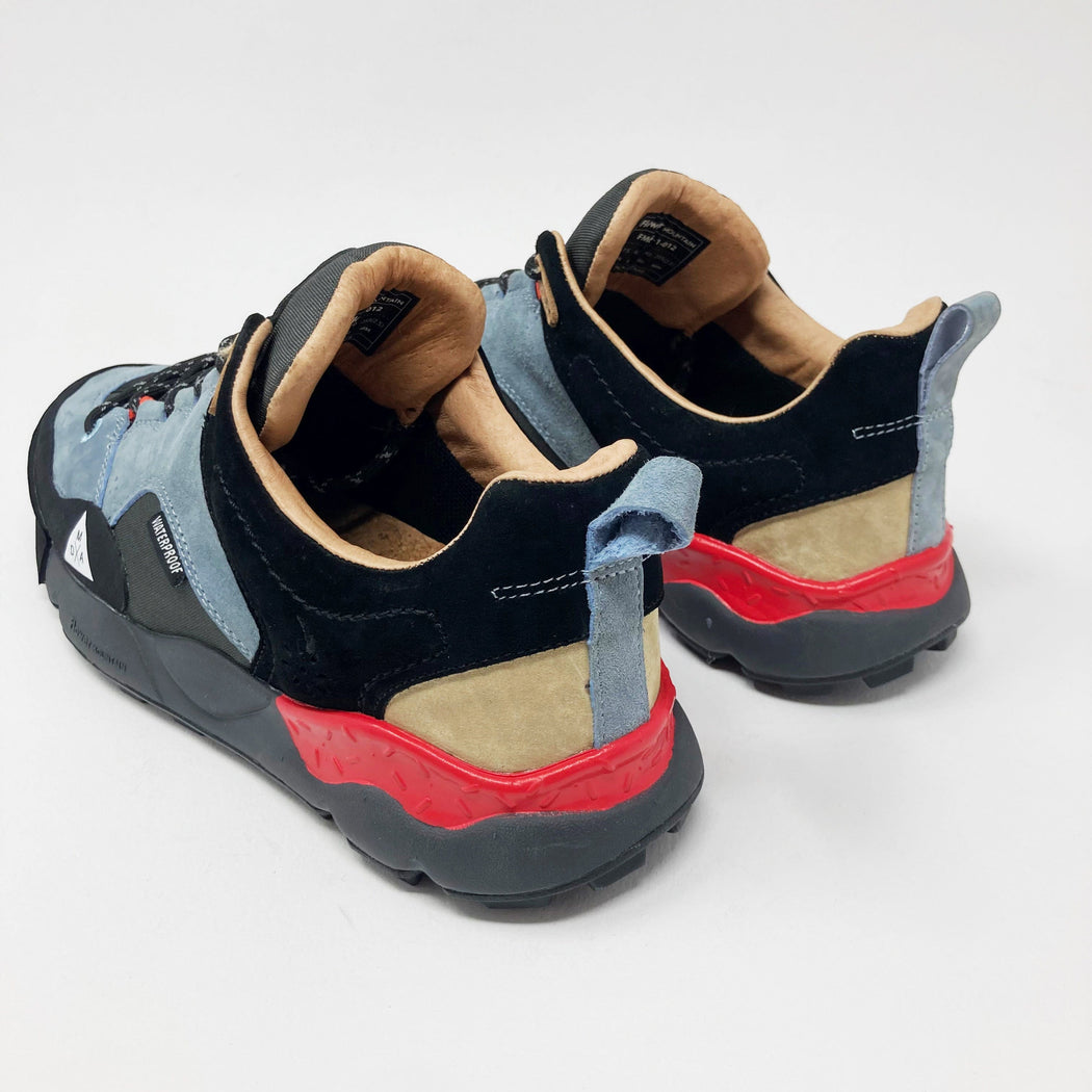 Flower Mountain U Back Country Tecni / Nylon / Waterproof / Navy Black O TRAINERS  - ZIGZAG Footwear