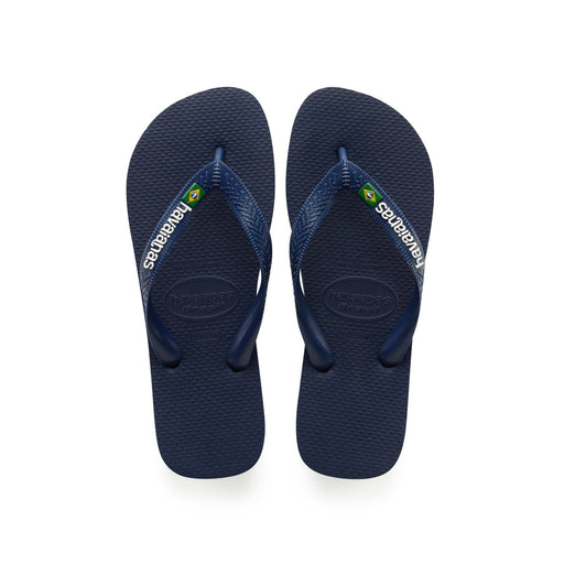 Havaianas Brazil Logo Navy SANDALS  - ZIGZAG Footwear