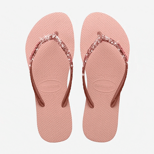 Havaianas Slim Glitter II Ballet Rose