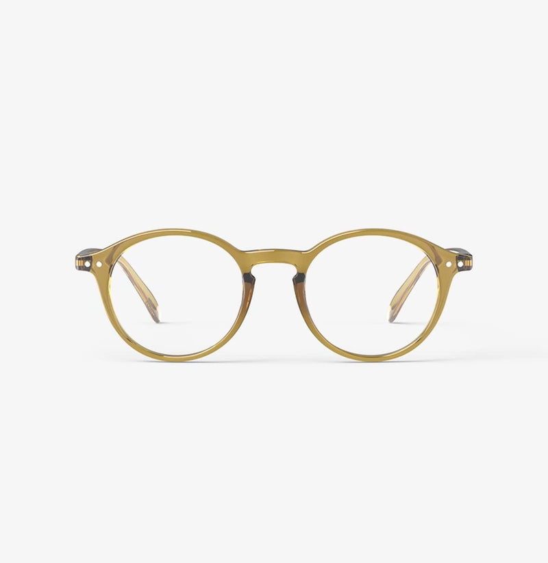 IZIPIZI #D Reading Golden Green GLASSES  - ZIGZAG Footwear