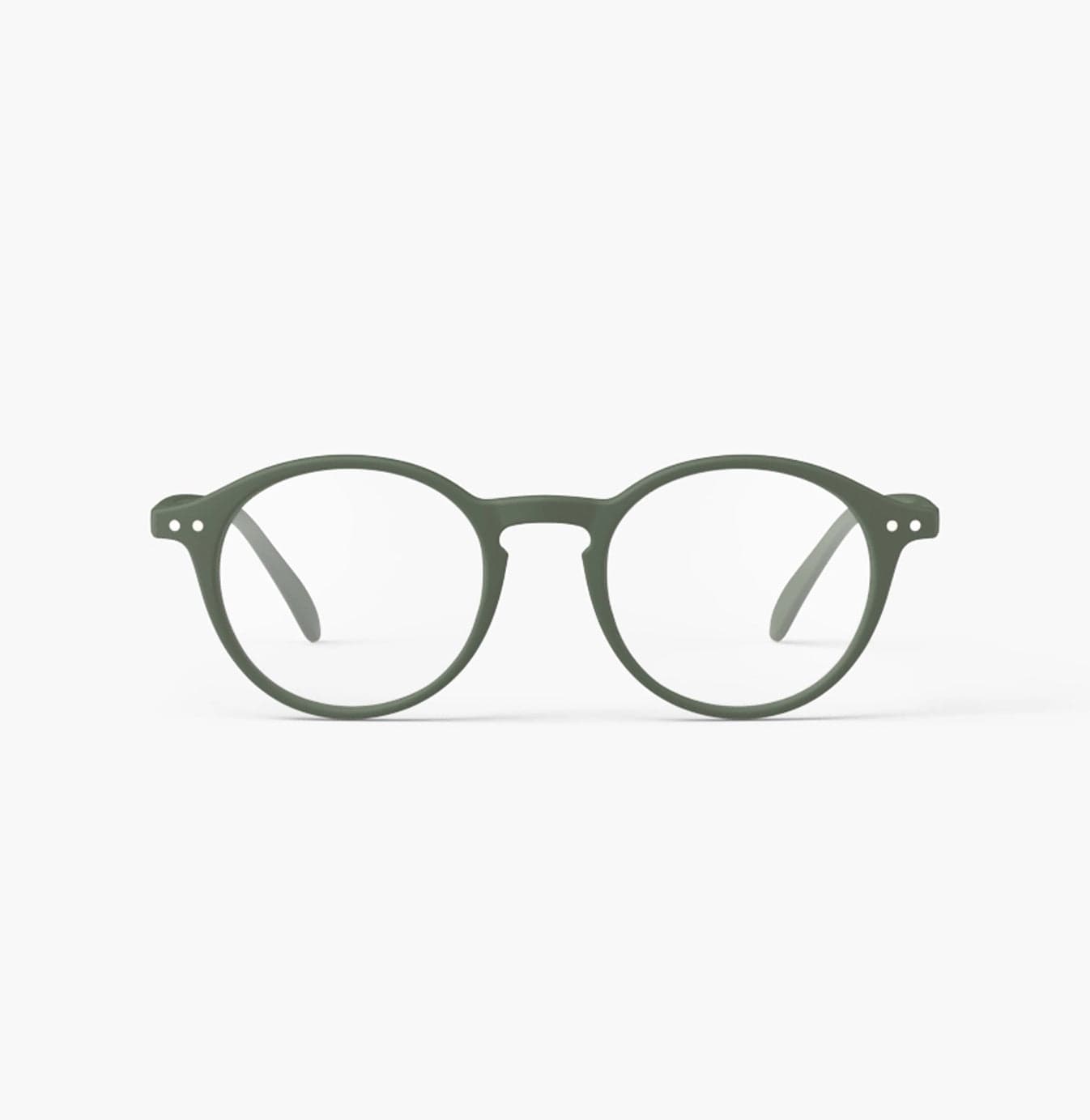 IZIPIZI #D Reading Kaki Green GLASSES  - ZIGZAG Footwear