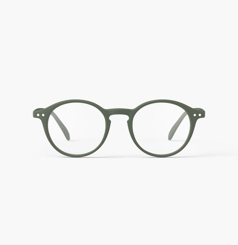 IZIPIZI #D Reading Kaki Green GLASSES  - ZIGZAG Footwear