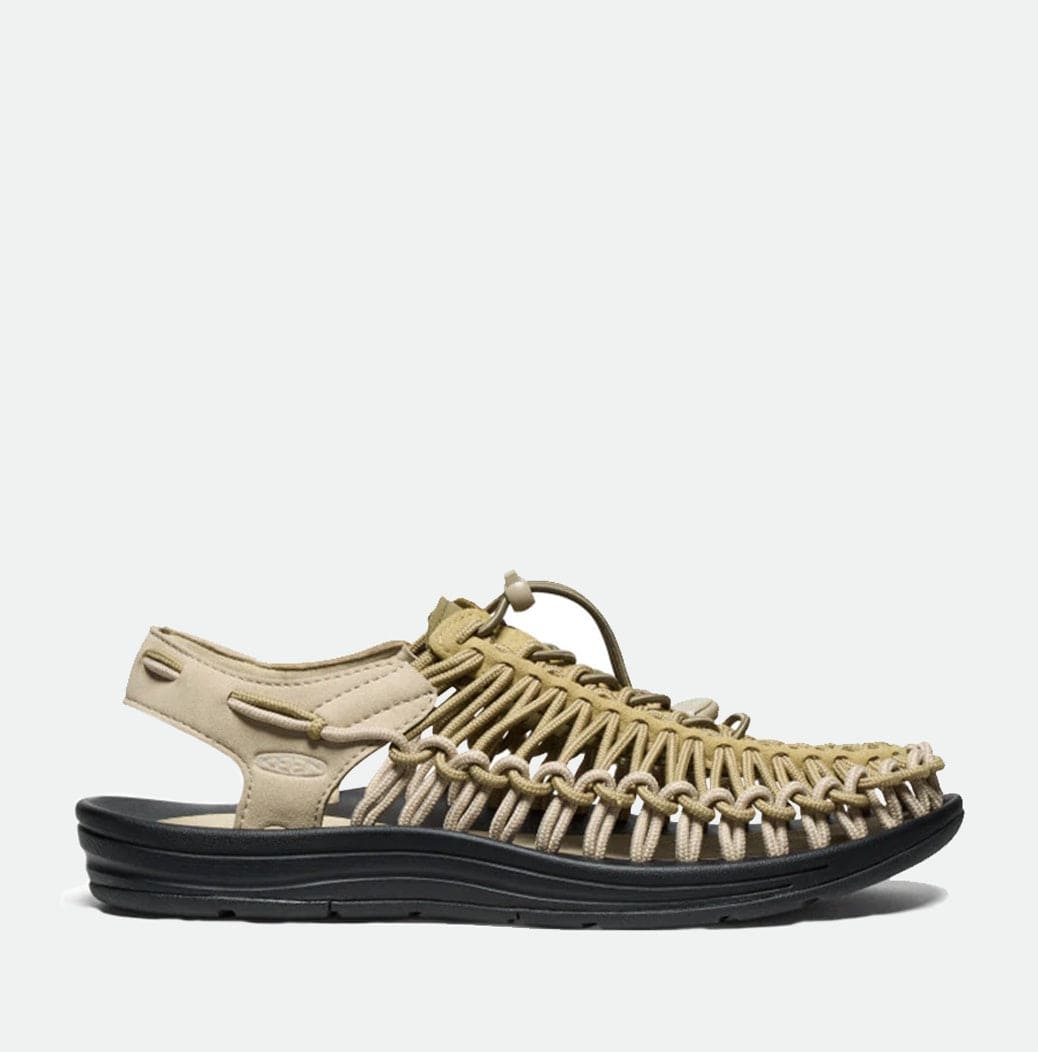 Keen Men's UNEEK M Khaki Martini Olive SHOES  - ZIGZAG Footwear