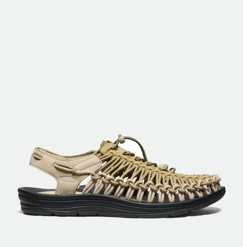 Keen Men's UNEEK M Khaki Martini Olive SHOES  - ZIGZAG Footwear