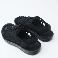 Keen Men's UNEEK Sandals - Black SHOES  - ZIGZAG Footwear