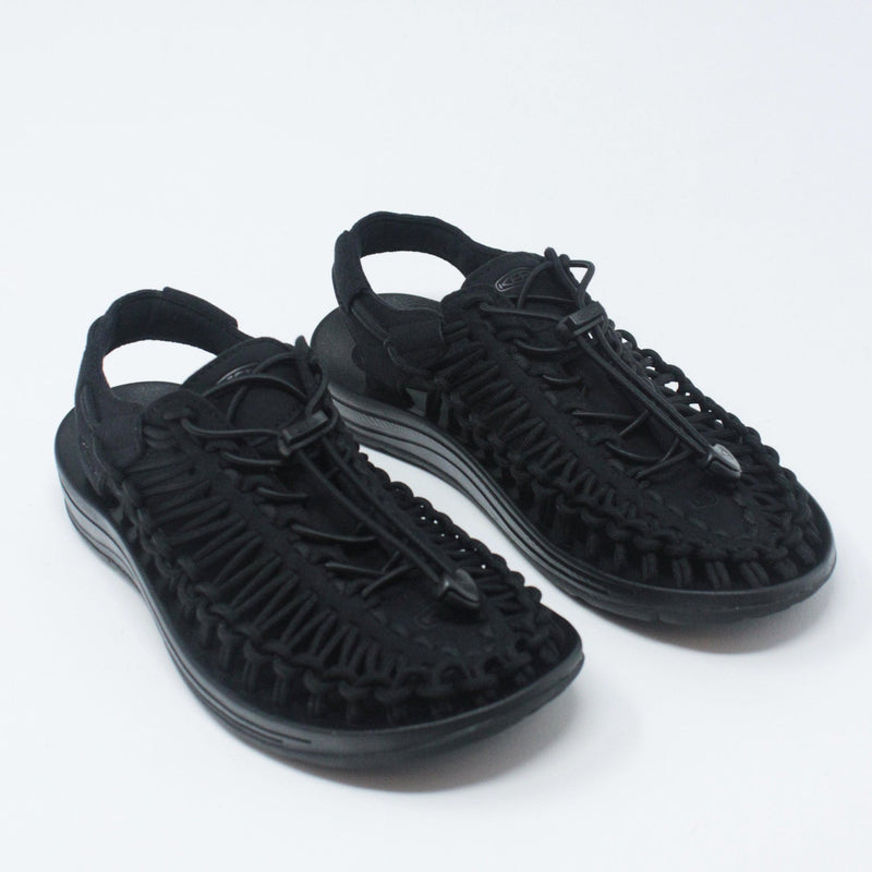Keen Men's UNEEK Sandals - Black SHOES  - ZIGZAG Footwear
