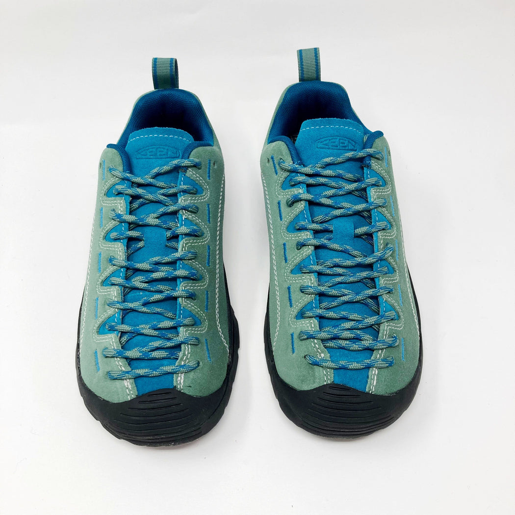 Keen Women's Jasper Suede Trainers Dark Forest / Deep Lagoon SHOES  - ZIGZAG Footwear