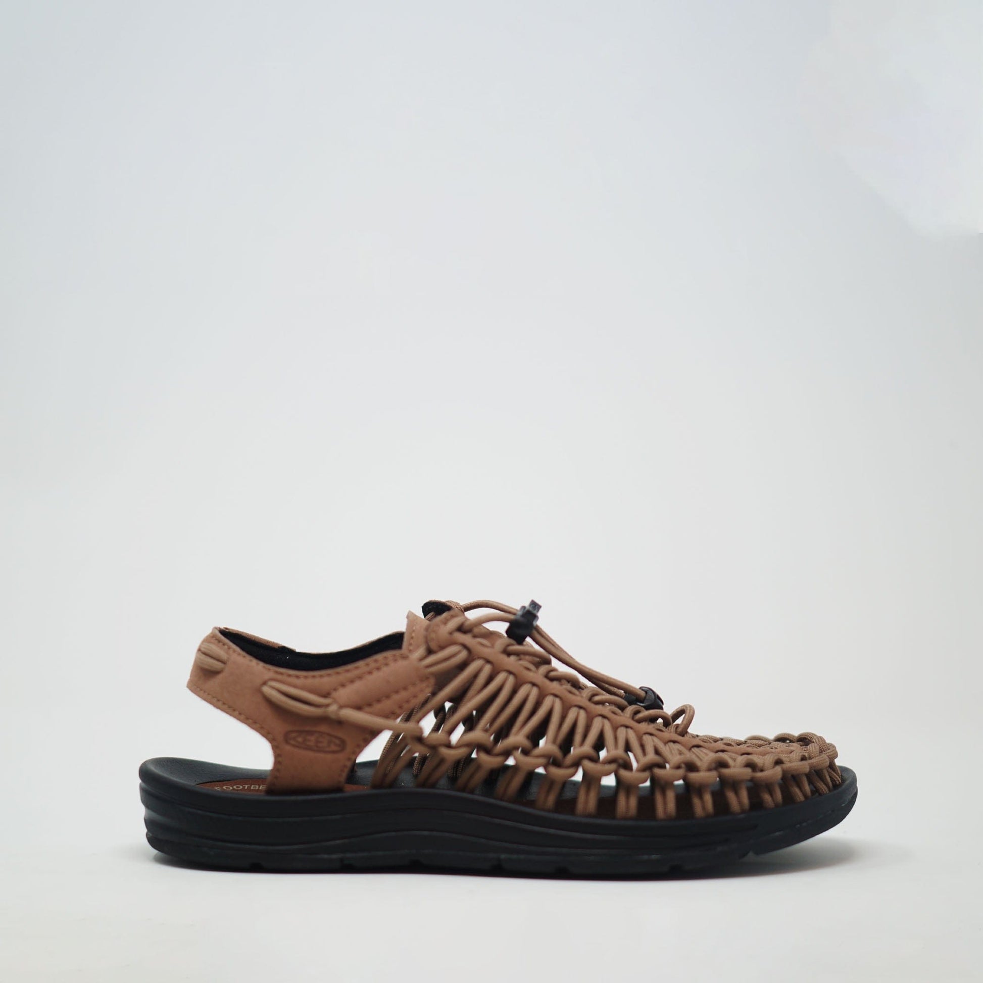 Keen Women's Uneek Sandals Raw Umber Earth SHOES  - ZIGZAG Footwear