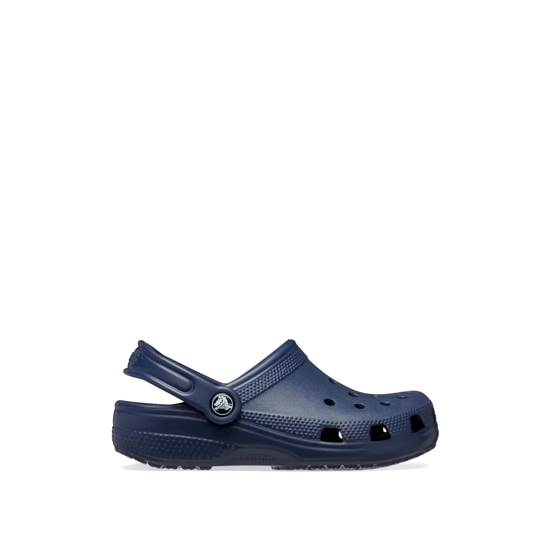 Kids Classic Crocs Navy SHOES  - ZIGZAG Footwear