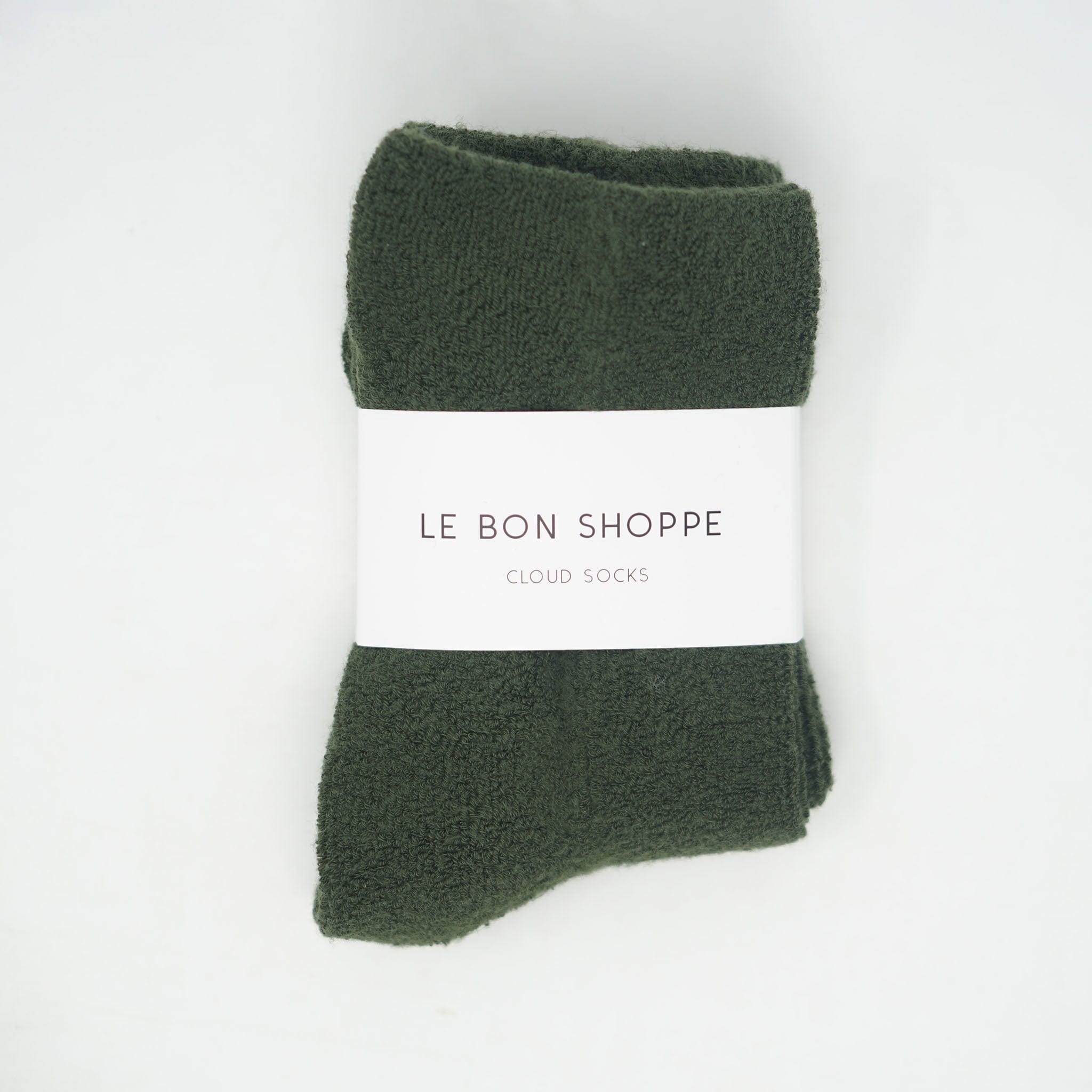 Le Bon Shoppe Cloud Socks Forest Socks  - ZIGZAG Footwear