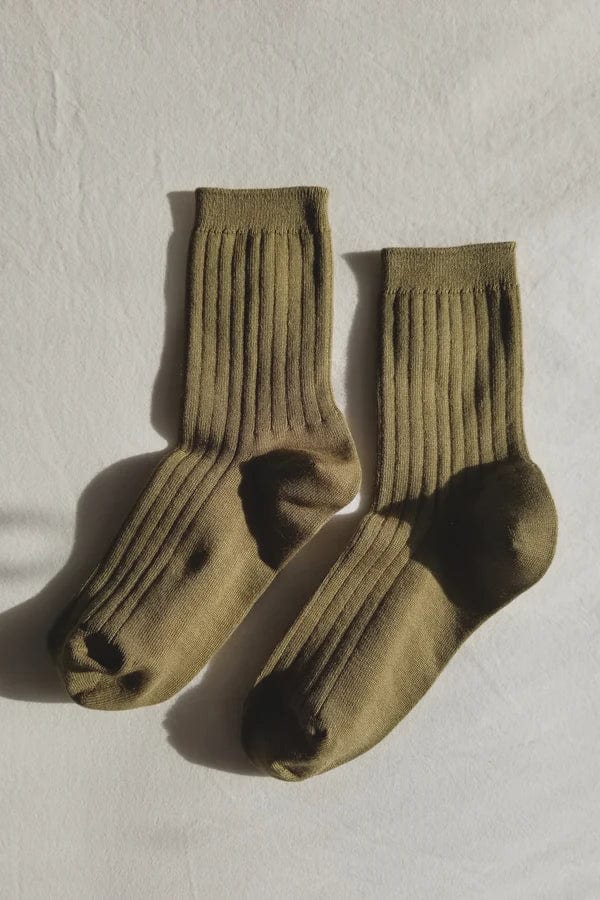 Le Bon Shoppe Her Cotton Socks Pesto Socks  - ZIGZAG Footwear