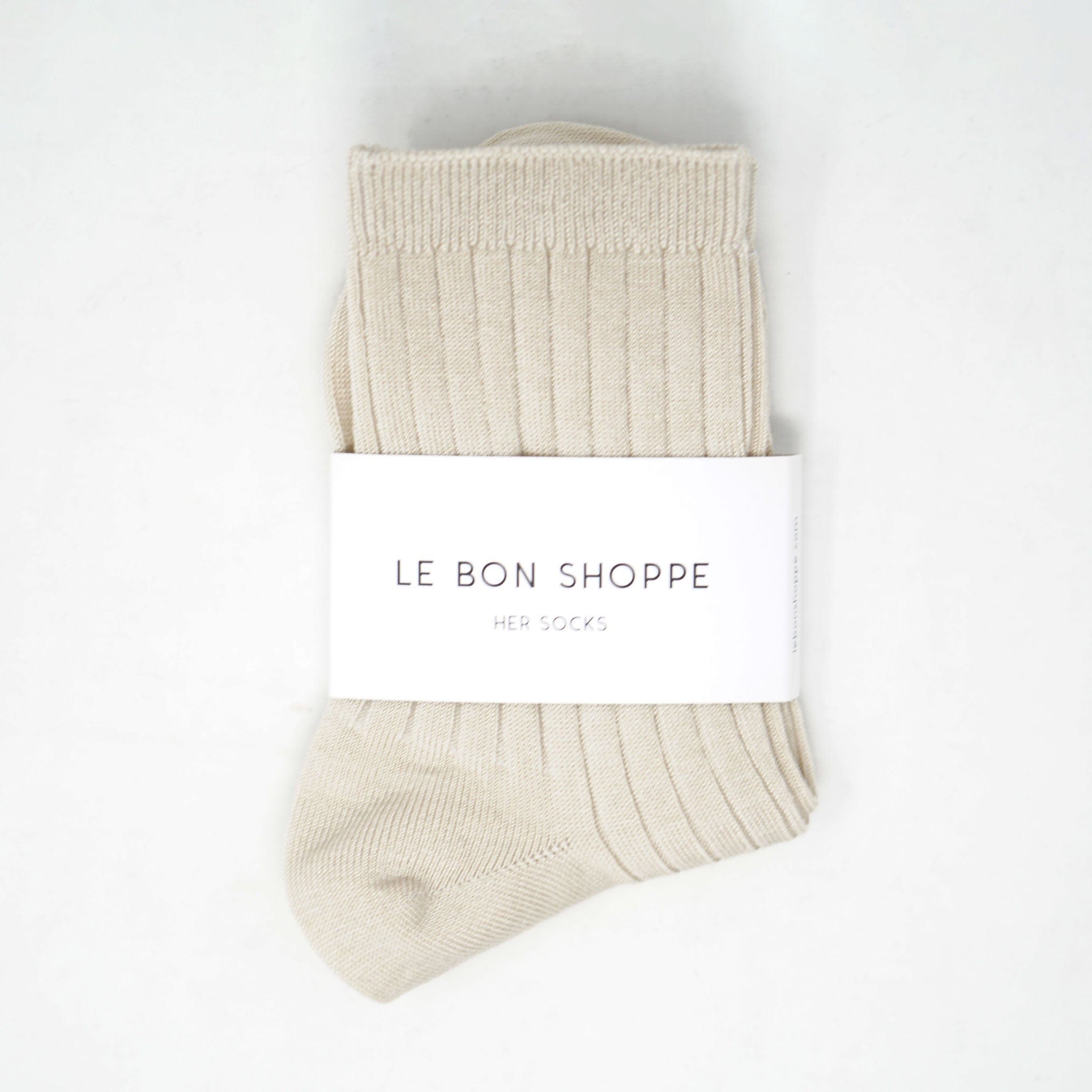 Le Bon Shoppe Her Cotton Socks Porcelain Socks  - ZIGZAG Footwear