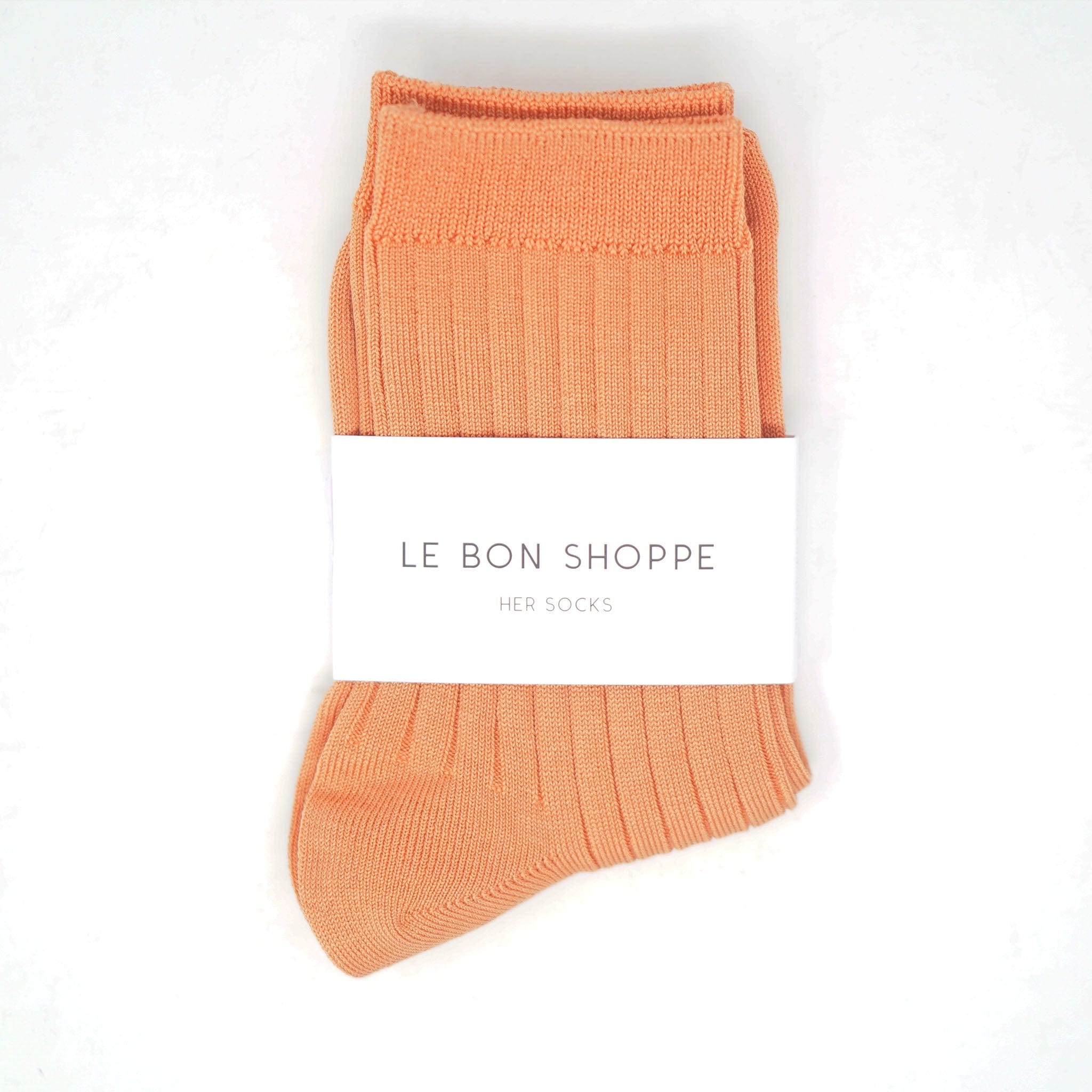 Le Bon Shoppe Her Cotton Socks Tangerine Socks  - ZIGZAG Footwear