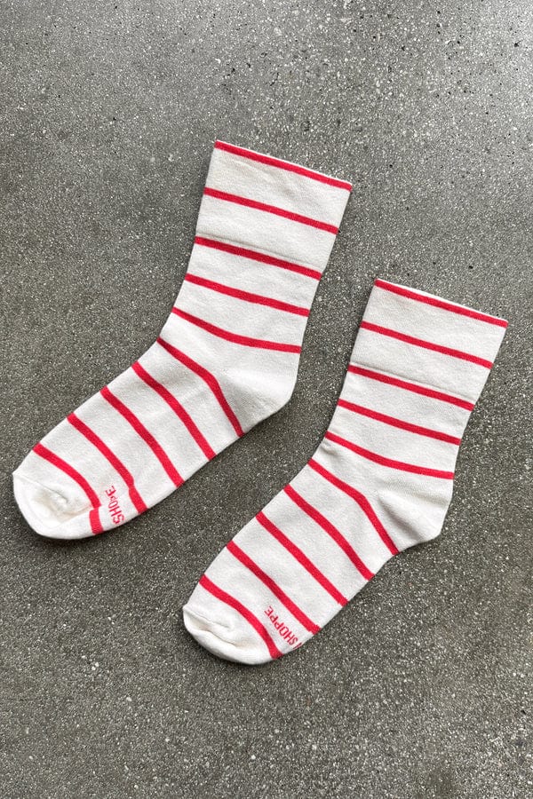 Le Bon Shoppe Wally Socks Candy Cane Socks  - ZIGZAG Footwear