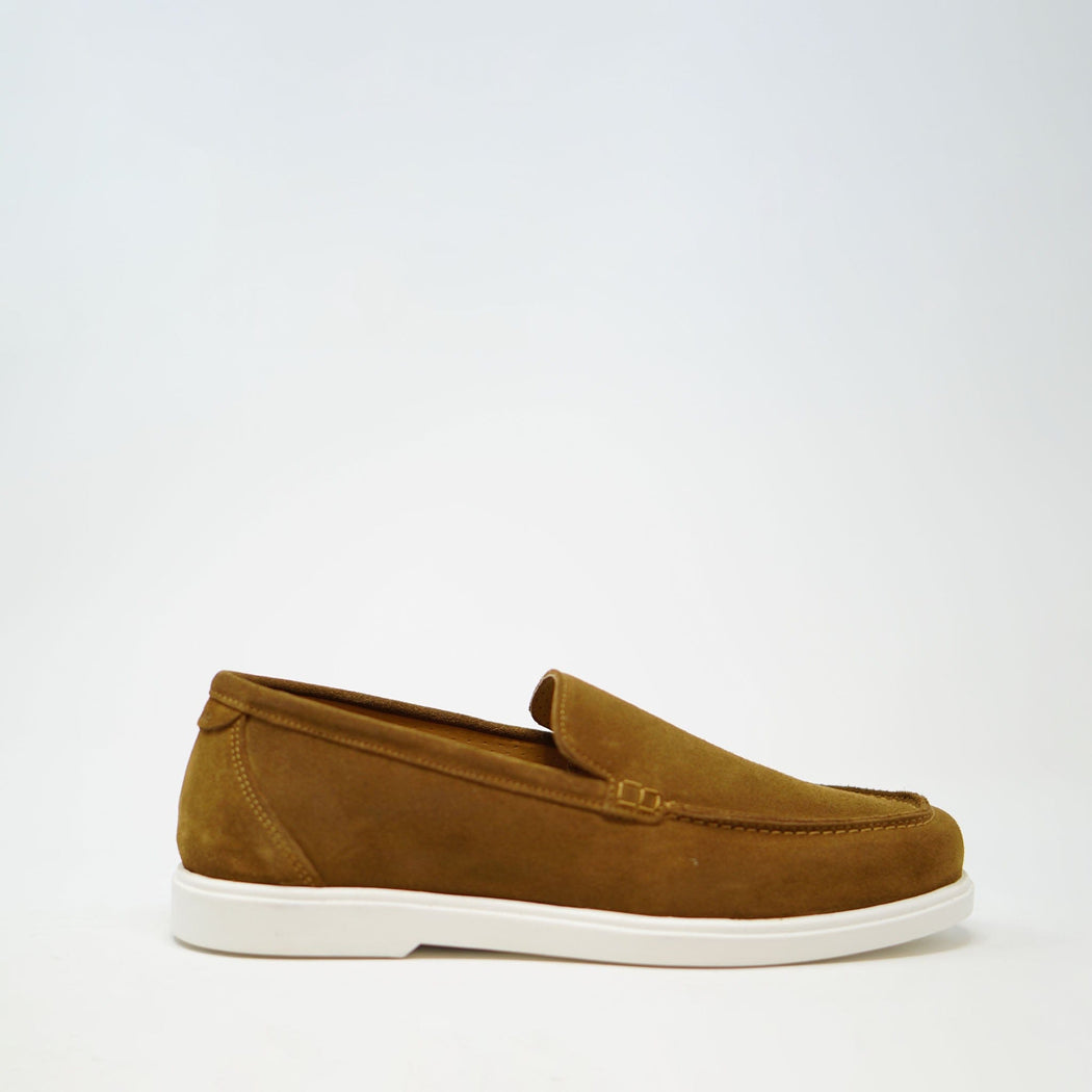 Loake Tuscany Chestnut Suede Loafer SHOES  - ZIGZAG Footwear