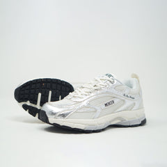 Mercer The Re Run Pineapple 2.0 Silver TRAINERS  - ZIGZAG Footwear