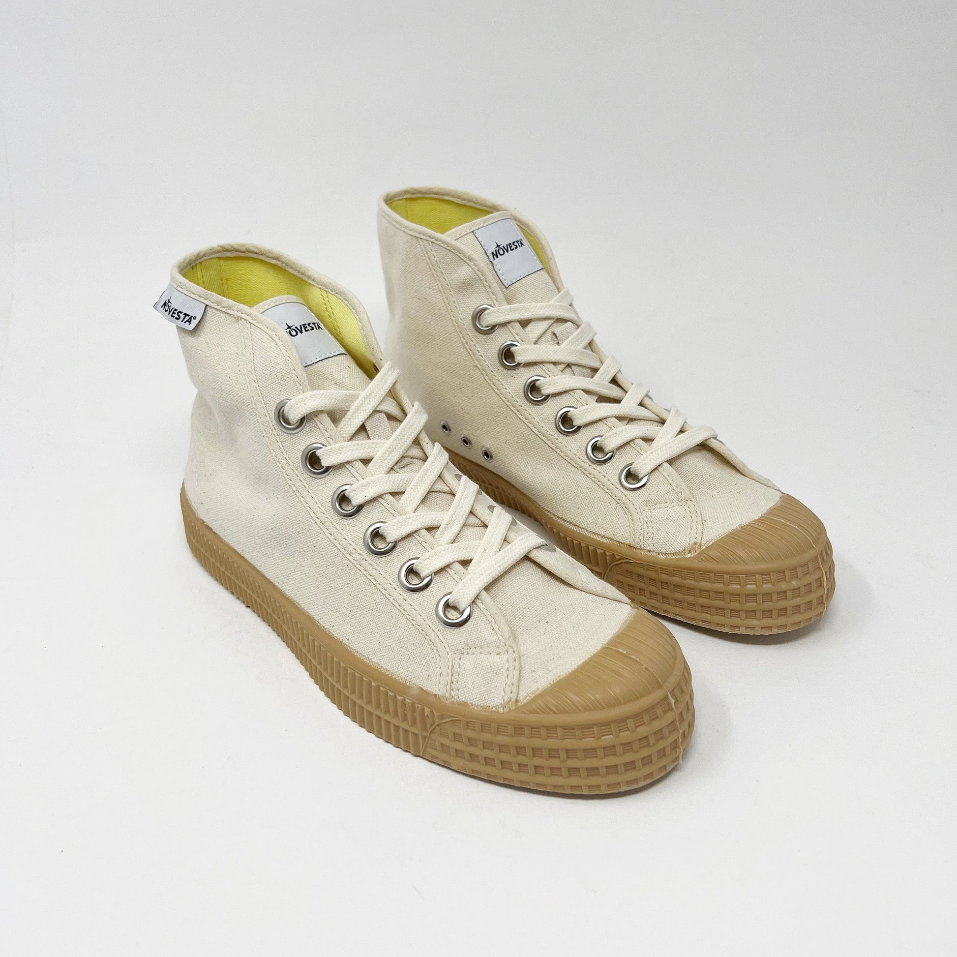 Novesta Star Dribble Beige Transparent TRAINERS  - ZIGZAG Footwear